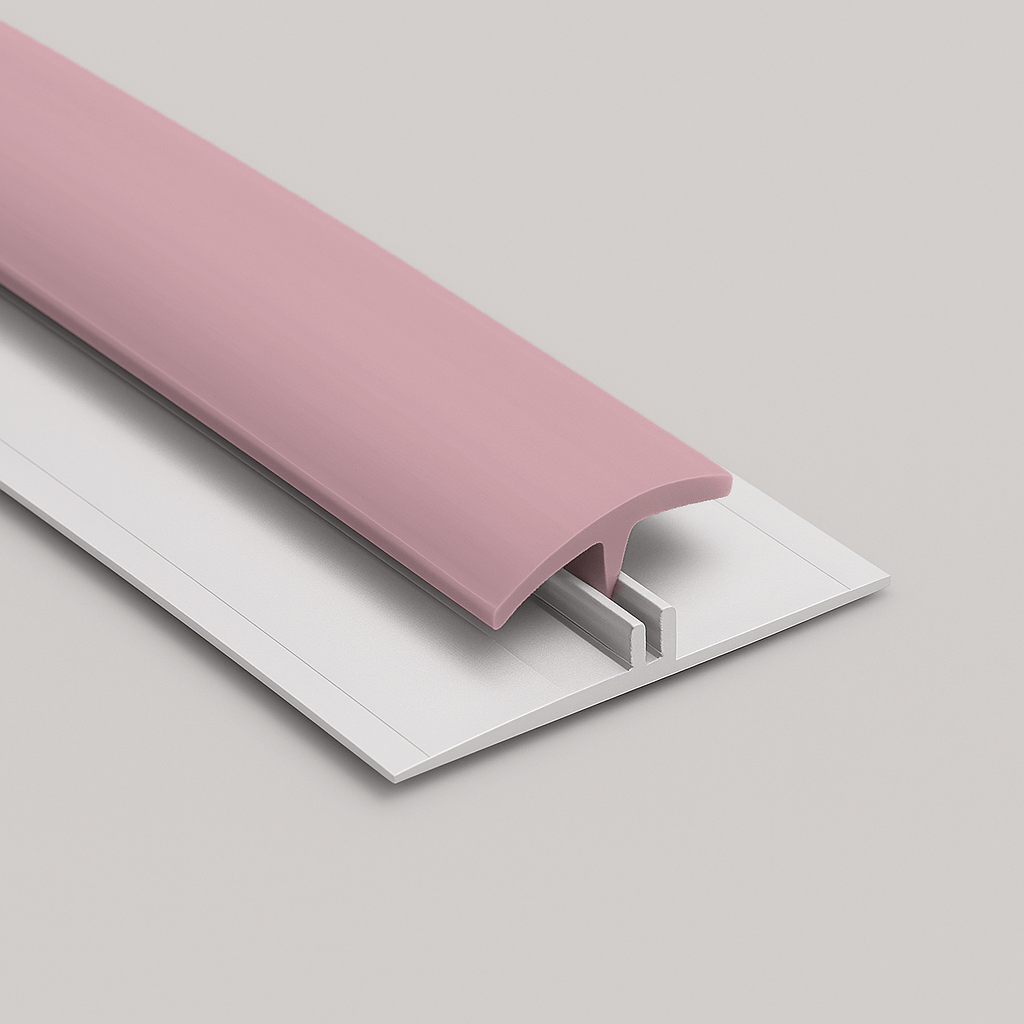 Blossom Satin Hygienic Wall Cladding 2-Part Joiner – 3.05m image